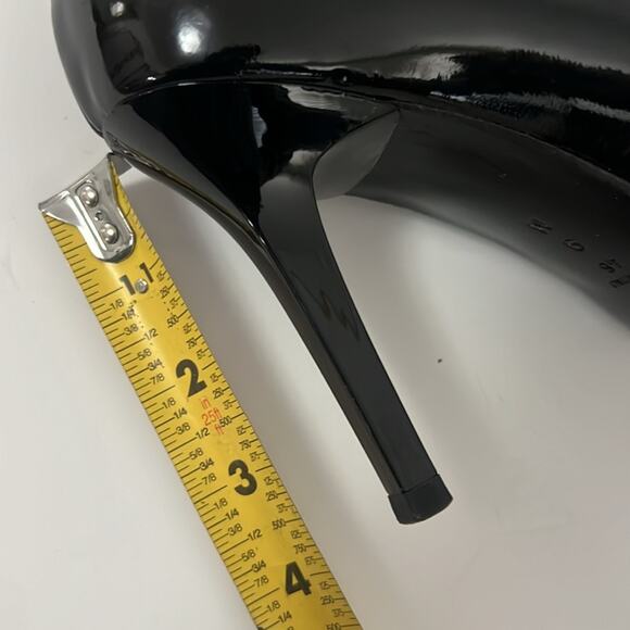 BALENCIAGA SQUARE HEEL BLACK PUMPS SIZE 9M - Picture 6 of 8